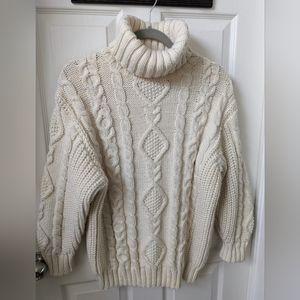 Monki White Knit Sweater